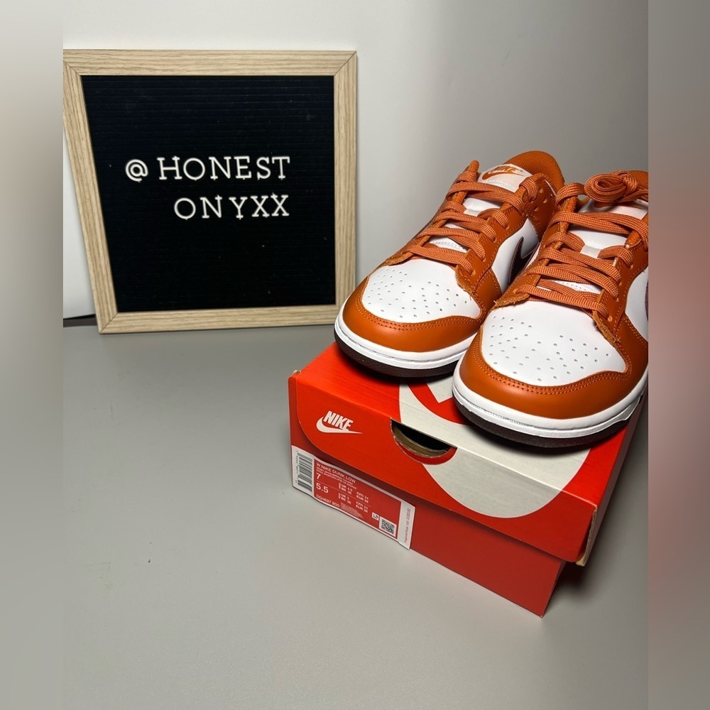Nike dunk low bronze eclipse sz 7W